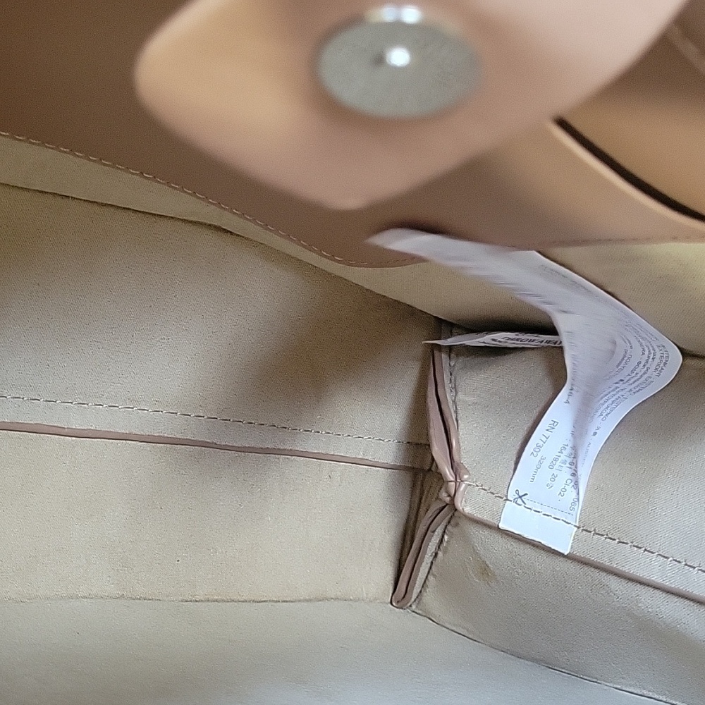 Zara tote bag medium size beige/ light tan color - Picture 4 of 8